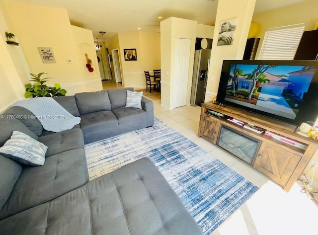 6938 NW 33rd St, Margate, FL 33063 - living room featuring light tile patterned flooring