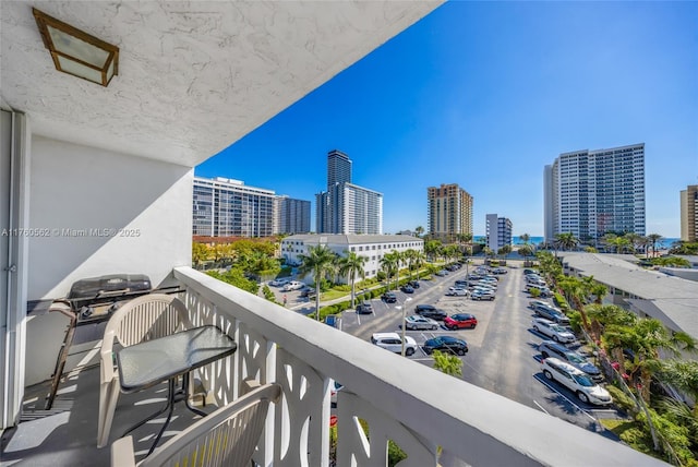 3113 S Ocean Dr Unit 506, Hallandale Beach, FL 33009 - balcony with a city view