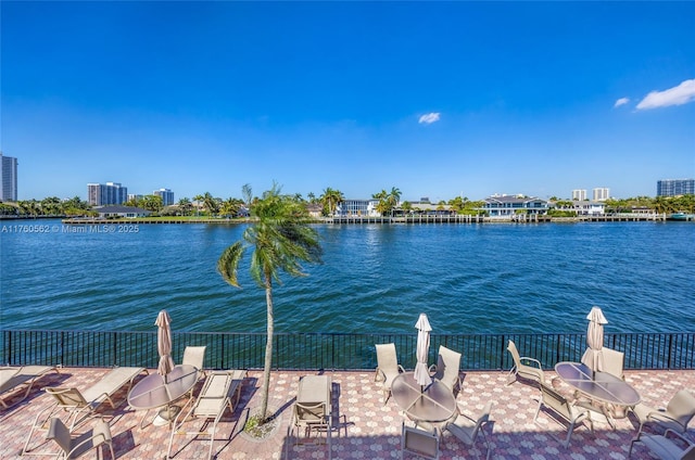 3113 S Ocean Dr Unit 506, Hallandale Beach, FL 33009 - view of water feature with a city view
