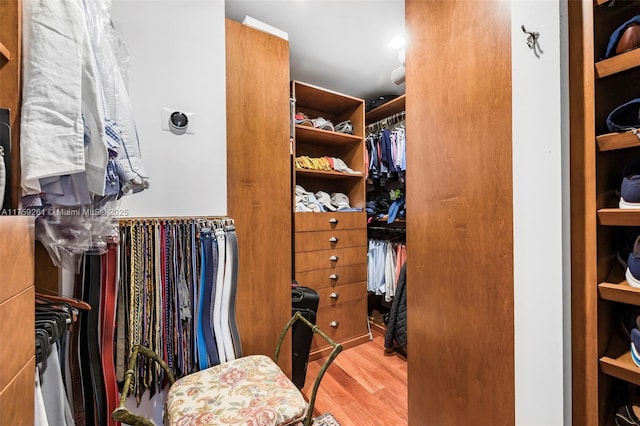 1117 Bella Vista Ave, Coral Gables, FL 33156 - spacious closet featuring wood finished floors