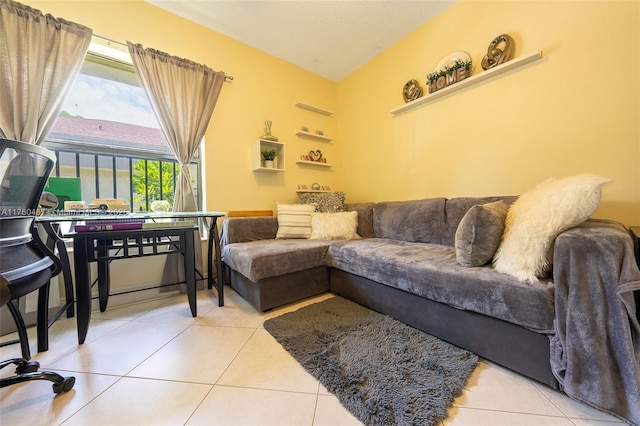 2888 S Carambola Cir S Unit 2079, Coconut Creek, FL 33066 - living area with tile patterned floors