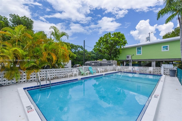 view of community pool