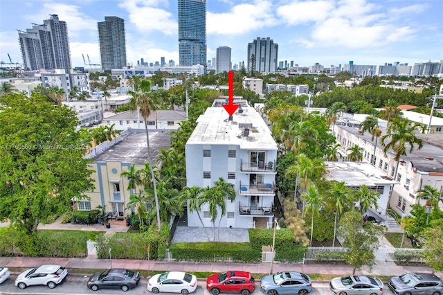 618 Euclid Ave Unit 303, Miami Beach, FL 33139 - aerial view of skyline