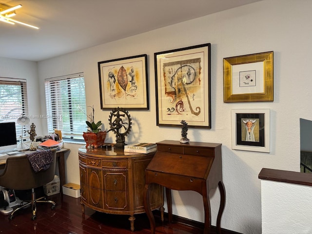 1838 NW 93rd Ter, Plantation, FL 33322 - office space with dark wood finished floors