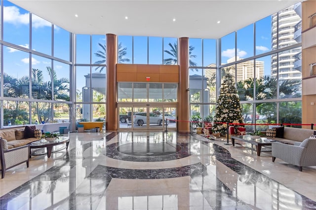 view of building lobby