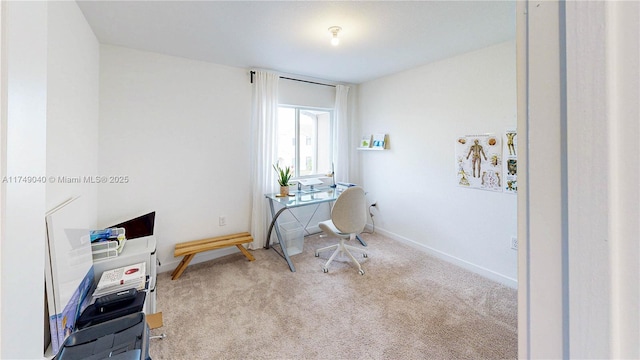 1040 SE 24th Ave, Homestead, FL 33035 - office with carpet and baseboards