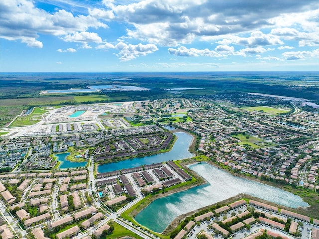 1040 SE 24th Ave, Homestead, FL 33035 - drone / aerial view featuring a water view