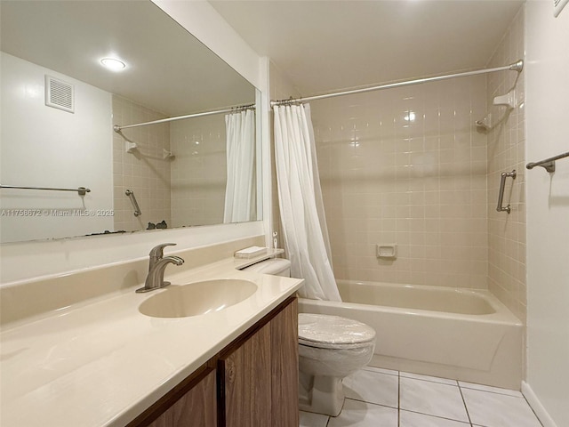 1504 S Whitehall Dr Unit 206, Davie, FL 33324 - full bathroom with tile patterned flooring, shower / bath combo, and vanity