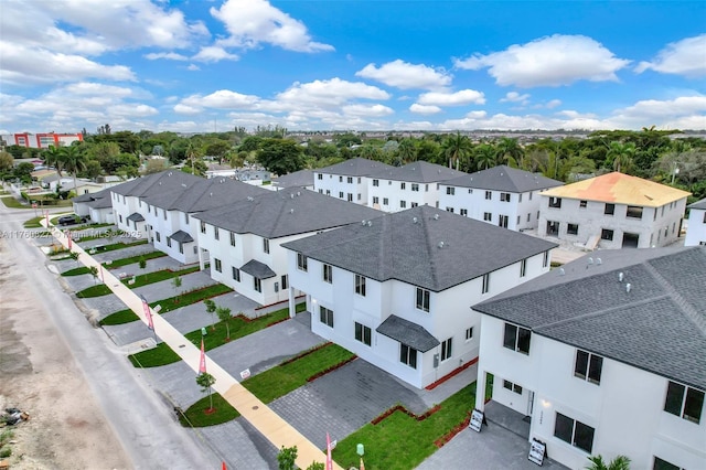 birds eye view of property featuring a residential view