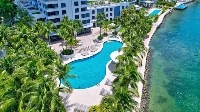 community pool featuring a patio