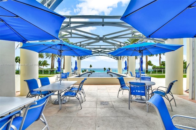 view of patio / terrace with outdoor dining space