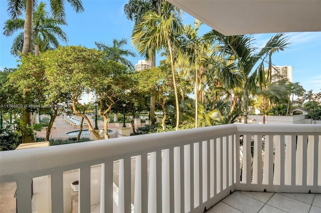2000 Island Bl Unit 410, Aventura, FL 33160 - view of balcony