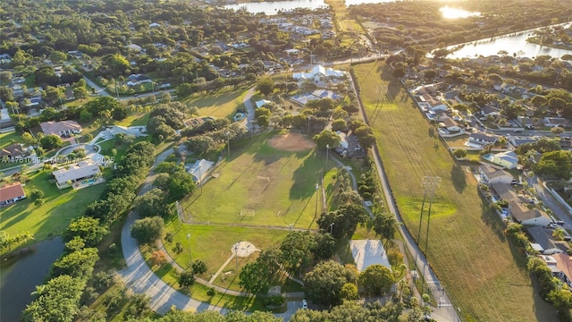 834 Cumberland Ter, Davie, FL 33325 - aerial overview of property's location featuring a nearby body of water and nearby suburban area