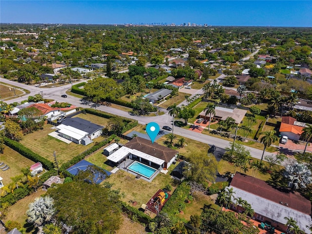 11300 SW 107th Ave, Miami, FL 33176 - drone / aerial view of a pool