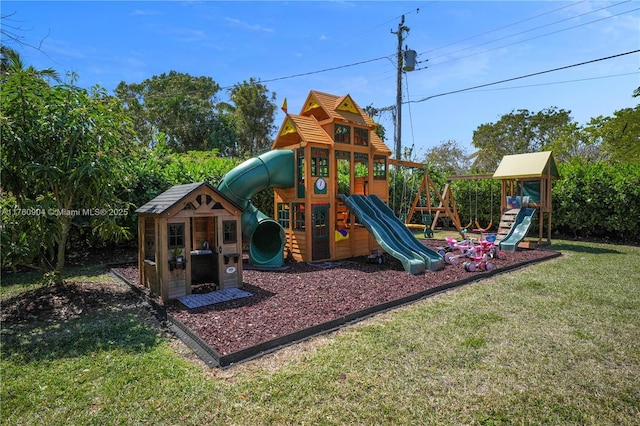 11300 SW 107th Ave, Miami, FL 33176 - view of playground featuring a yard