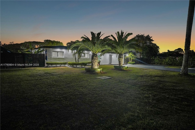 11300 SW 107th Ave, Miami, FL 33176 - view of front of house with a front lawn