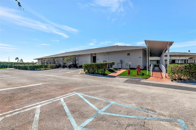 13255 Via Vesta Unit B, Delray Beach, FL 33484 - view of property featuring uncovered parking