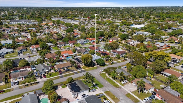 405 SW 73rd Ave, North Lauderdale, FL 33068 - aerial overview of property's location with nearby suburban area