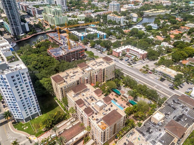 520 SE 5th Ave Unit 1507, Fort Lauderdale, FL 33301 - aerial view of property's location featuring a large body of water