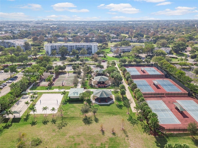 aerial view