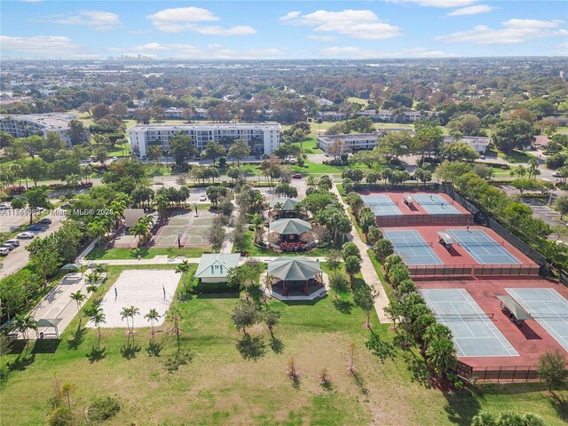 drone / aerial view