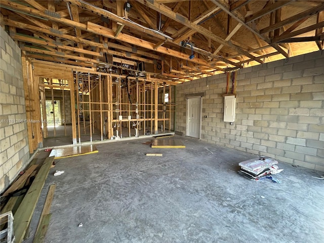 miscellaneous room featuring a garage