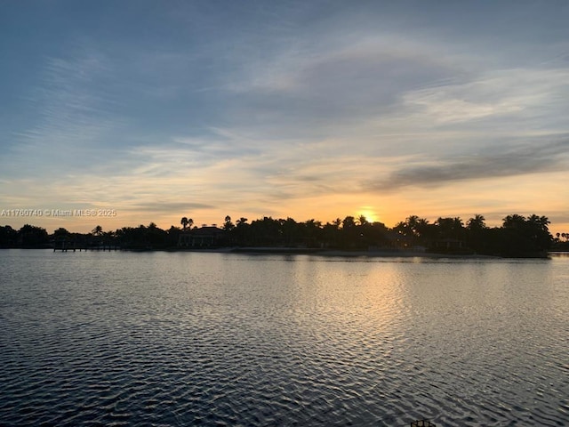 property view of water