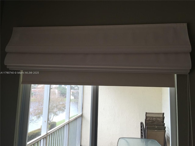 view of details