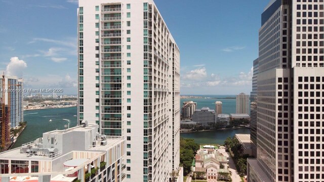 55 SE 6th St Unit 3701, Miami, FL 33131 - view of city with a water view