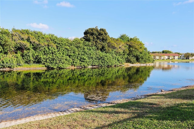 property view of water