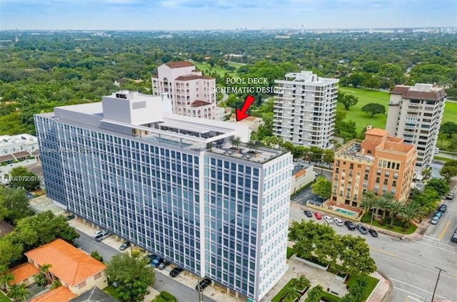 700 Biltmore Way Unit 1005, Coral Gables, FL 33134 - drone / aerial view