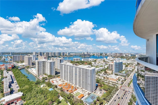 17201 Collins Ave Unit 3708, Sunny Isles Beach, FL 33160 - view of urban area with a nearby body of water