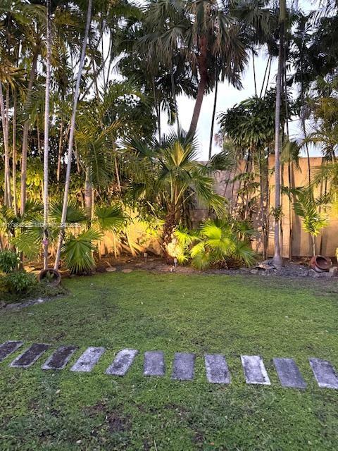 1643 Nethia Dr, Miami, FL 33133 - view of yard