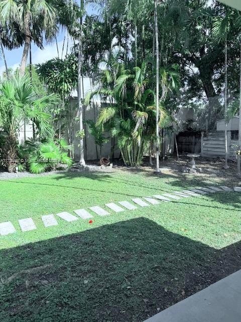 1643 Nethia Dr, Miami, FL 33133 - view of yard