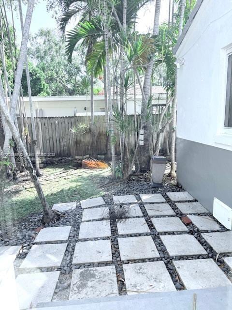 1643 Nethia Dr, Miami, FL 33133 - view of patio / terrace featuring fence