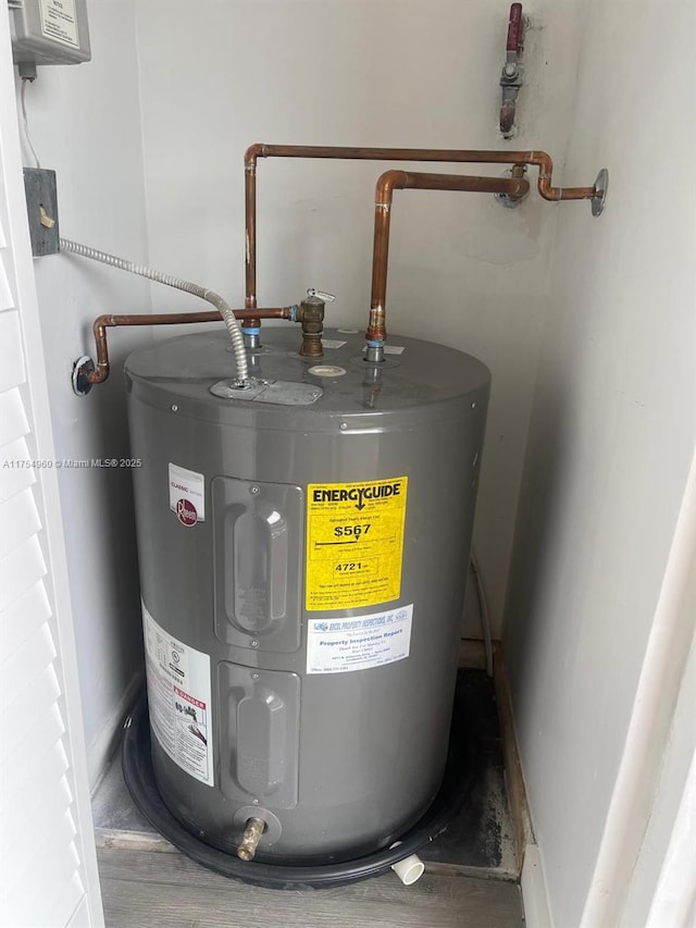 utilities with electric water heater