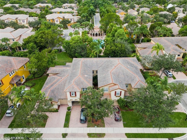 5737 NW 119th Dr Unit 5737, Coral Springs, FL 33076 - birds eye view of property with a residential view