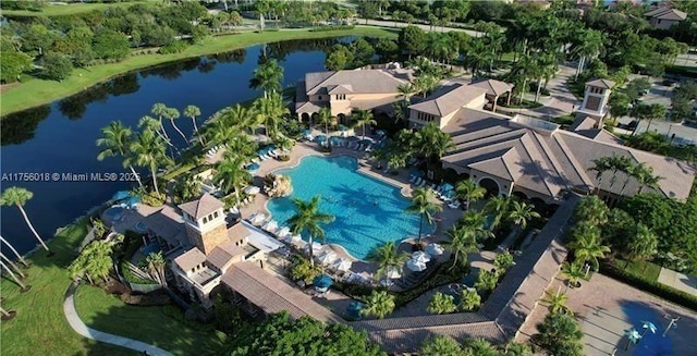 5737 NW 119th Dr Unit 5737, Coral Springs, FL 33076 - aerial view featuring a water view