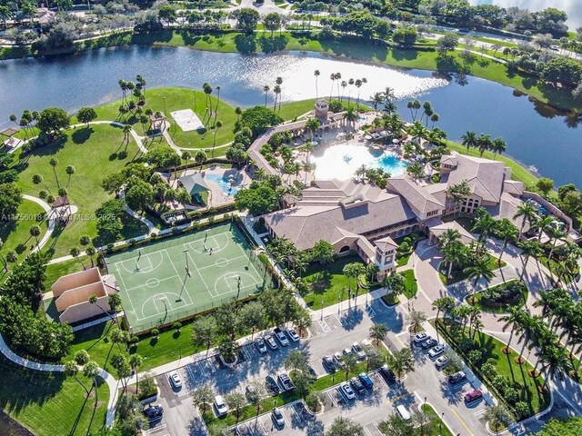 5737 NW 119th Dr Unit 5737, Coral Springs, FL 33076 - birds eye view of property featuring a water view