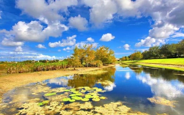 property view of water