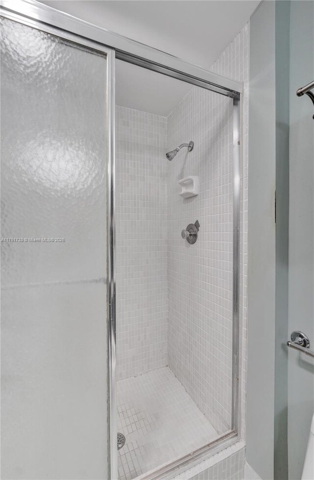 3800 Hillcrest Dr Unit 412, Hollywood, FL 33021 - bathroom with a shower stall