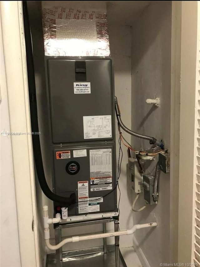 utilities with heating unit