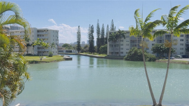 property view of water