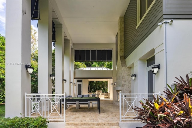 view of patio / terrace featuring outdoor lounge area