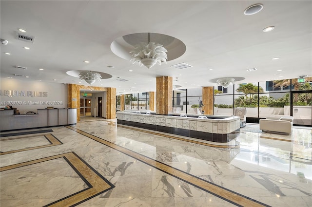common area with visible vents