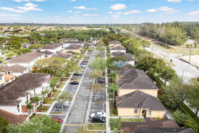 birds eye view of property featuring a residential view