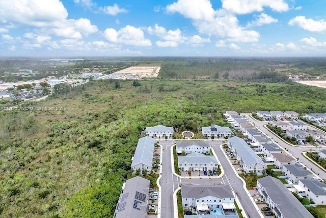 birds eye view of property featuring a residential view