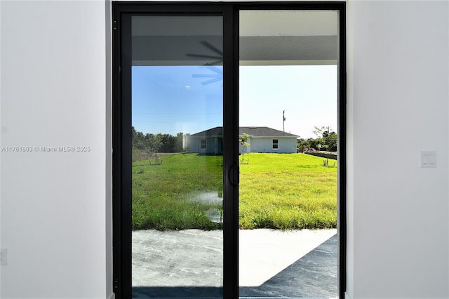 view of doorway