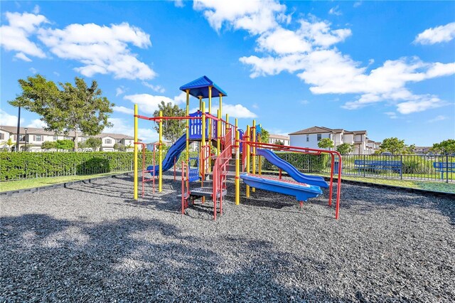 3489 W 110th Ter, Hialeah, FL 33018 - community play area featuring fence and a residential view