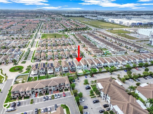3489 W 110th Ter, Hialeah, FL 33018 - drone / aerial view featuring a residential view